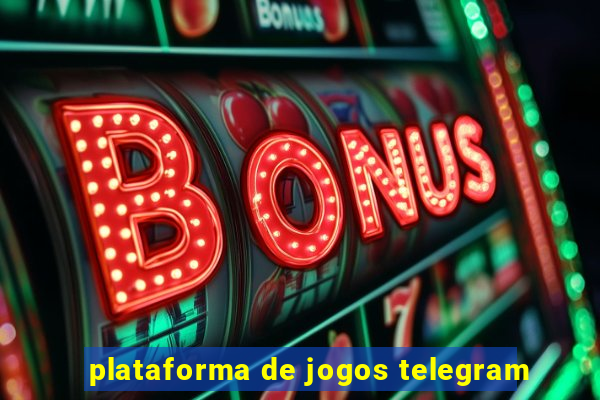 plataforma de jogos telegram